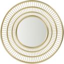 The appearance of Palm Desert Ambrose Round Mirror In Sonoran designed by Tommy Bahama in the modern / contemporary interior design. This sonoran piece of furniture was selected by 1StopBedrooms from Palm Desert Collection to add a touch of cosiness and style into your home. Sku: 575-201. Material: Metal.