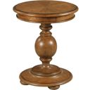 The appearance of American Drew Berkshire Pearson Round End Table designed by American Drew in the traditional interior design. This medium stain piece of furniture was selected by 1StopBedrooms from Berkshire Collection to add a touch of cosiness and style into your home. Sku: 011-916. Material: Wood.