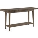 The appearance of American Drew Emporium Valerie Sofa Table designed by American Drew in the transitional interior design. This dark stain piece of furniture  was selected by 1StopBedrooms from Emporium Collection to add a touch of cosiness and style into your home. Sku: 012-925. Material: Wood.