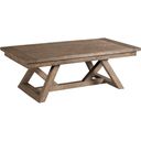 The appearance of Evans Coffee Table In Warm Rustic Gray designed by American Drew in the transitional interior design. This warm rustic gray piece of furniture was selected by 1StopBedrooms from Skyline Collection to add a touch of cosiness and style into your home. Sku: 010-910. Material: Wood.