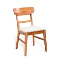 The appearance of American Modern Dining Chair Set of 2 In Cinnamon designed by Sunny Designs in the transitional interior design. This cinnamon piece of furniture was selected by 1StopBedrooms from American Modern Collection to add a touch of cosiness and style into your home. Sku: 1422CN. Material: Solid Wood.