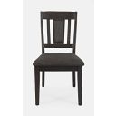 The appearance of American Upholstered Slatback Dining Chair with Nailhead Trim Set of 2 In Rustic Brown designed by Jofran in the rustic / southwestern interior design. This rustic brown piece of furniture was selected by 1StopBedrooms from American Rustics Collection to add a touch of cosiness and style into your home. Sku: 1838-405KD. Material: Acacia.