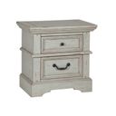 The appearance of American Woodcrafters Stonebrook Small Nightstand in Antique Gray 7820 420 designed by American Woodcrafters in the transitional interior design. This gray piece of furniture was selected by 1StopBedrooms from Stonebrook Collection to add a touch of cosiness and style into your home. Sku: 7820-420. Material: Wood.