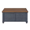 Americana 40 Inch Lift-Top Coffee Table In Blue