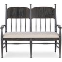 The appearance of Americana Dining Bench In Beige designed by Hooker in the transitional interior design. This beige piece of furniture was selected by 1StopBedrooms from Americana Collection to add a touch of cosiness and style into your home. Sku: 7050-75019-89. Material: Oak Veneer.