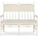 The appearance of Americana Dining Bench In Light Beige designed by Hooker in the transitional interior design. This light beige piece of furniture was selected by 1StopBedrooms from Americana Collection to add a touch of cosiness and style into your home. Sku: 7050-75019-02. Material: Oak Veneer.