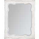 Americana Landscape Mirror In White