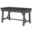 Americana Modern Denim 60 Inch Writing Desk