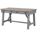 The appearance of Americana Modern Dove 60 Inch Writing Desk designed by Parker House in the transitional interior design. This gray and beige piece of furniture was selected by 1StopBedrooms from Americana Modern Collection to add a touch of cosiness and style into your home. Sku: AME#360D-DOV. Material: Poplar Solid.