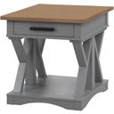 Americana Modern Dove End Table