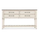 The appearance of Americana Server In White designed by Hooker in the transitional interior design. This white piece of furniture was selected by 1StopBedrooms from Americana Collection to add a touch of cosiness and style into your home. Sku: 7050-75917-02. Material: Oak Veneer.