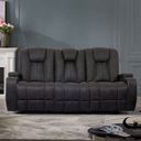 The appearance of Amirah Sofa In Dark Gray designed by Furniture of America in the transitional interior design. This dark gray piece of furniture was selected by 1StopBedrooms from Amirah Collection to add a touch of cosiness and style into your home. Sku: CM9903-SF. Material: Wood.