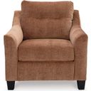 The appearance of Amity Bay Chair In Clay designed by Signature Design by Ashley in the modern / contemporary interior design. This clay piece of furniture was selected by 1StopBedrooms from Amity Bay Collection to add a touch of cosiness and style into your home. Sku: 6720420. Material: Polyester.