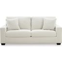 The appearance of Ammon Sofa In Ivory designed by Signature Design by Ashley in the modern / contemporary interior design. This ivory piece of furniture  was selected by 1StopBedrooms from Ammon Collection to add a touch of cosiness and style into your home. Sku: NC3200638. Material: Polyester.