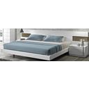 The appearance of Amora Natural White Lacquer King Platform Bed designed by J&M in the modern / contemporary interior design. This white piece of furniture was selected by 1StopBedrooms from Amora Collection to add a touch of cosiness and style into your home. Sku: 17869-K. Bed Type: Platform Bed. Material: Wood. Bed Size: King.
