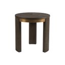 The appearance of Andare Andare Round End Table In Brown designed by Artistica Home in the modern / contemporary interior design. This brown piece of furniture was selected by 1StopBedrooms from Andare Collection to add a touch of cosiness and style into your home. Sku: 2371-953. Material: Wood.