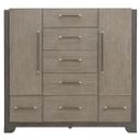 Anderson Park 5 Drawer Master Chest In Moose Trail and Frontier Brown