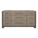 Anderson Park 9 Drawer Dresser In Moose Trail and Frontier Brown