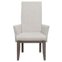 The appearance of Anderson Park Upholstered Arm Chair Set of 2 In Moose Trail and Frontier Brown designed by Pulaski in the modern / contemporary interior design. This moose trail/frontier brown piece of furniture was selected by 1StopBedrooms from Anderson Park Collection to add a touch of cosiness and style into your home. Sku: P402271. Material: Solid Rubberwood.