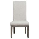 The appearance of Anderson Park Upholstered Side Chair Set of 2 In Moose Trail and Frontier Brown designed by Pulaski in the modern / contemporary interior design. This moose trail/frontier brown piece of furniture was selected by 1StopBedrooms from Anderson Park Collection to add a touch of cosiness and style into your home. Sku: P402270. Material: Solid Rubberwood.