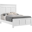 The appearance of Andover White Twin Bed designed by New Classic in the transitional interior design. This white piece of furniture was selected by 1StopBedrooms from Andover Collection to add a touch of cosiness and style into your home. Sku: B677W-515;B677W-535. Bed Type: Panel Bed. Material: Wood. Bed Size: Twin.