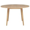The appearance of Andrews 48-Inch Round Wood Dining Room Table In Light Ash designed by Coaster in the transitional interior design. This light ash piece of furniture was selected by 1StopBedrooms from Andrews Collection to add a touch of cosiness and style into your home. Sku: 122500. Table Top Shape: Round. Material: Rubberwood. Size: 48".