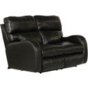 The appearance of Angelo Italian Leather Match Power Reclining Loveseat with Power Adjustable Headrest In Black designed by Catnapper in the traditional interior design. This black piece of furniture was selected by 1StopBedrooms from Angelo Collection to add a touch of cosiness and style into your home. Sku: 64462127388307388. Material: Leather Match.