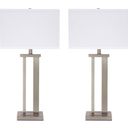 The appearance of Aniela Metal Table Lamp Set of 2 designed by Signature Design by Ashley in the modern / contemporary interior design. This silver piece of furniture was selected by 1StopBedrooms from Aniela Collection to add a touch of cosiness and style into your home. Sku: L204054. Material: Metal.