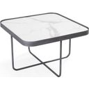 The appearance of Anna White End Table designed by Bellini Modern Living in the transitional interior design. This white piece of furniture  was selected by 1StopBedrooms from Anna Collection to add a touch of cosiness and style into your home. Sku: Anna ET S. Material: Metal.