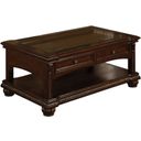 The appearance of Anondale Coffee Table designed by ACME in the rustic / southwestern interior design. This brown piece of furniture was selected by 1StopBedrooms from Anondale Collection to add a touch of cosiness and style into your home. Sku: 10322. Material: Wood.