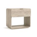 Antibes 28 Inch Nightstand In Brown