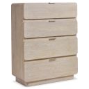 Antibes Tall Drawer Chest In Brown
