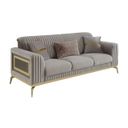 Antigua Sofa In Taupe and Gold