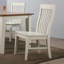 Antique White Mission Back Side Chair Set of 2