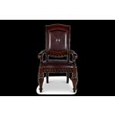 The appearance of Antoinette Warm Brown Cherry Arm Chair Set of 2 designed by Steve Silver in the traditional interior design. This brown piece of furniture  was selected by 1StopBedrooms from Antoinette Collection to add a touch of cosiness and style into your home. Sku: AY600A. Material: Wood.