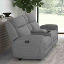 The appearance of Antonius Loveseat In Gray designed by Furniture of America in the modern / contemporary interior design. This gray piece of furniture was selected by 1StopBedrooms from Antonius Collection to add a touch of cosiness and style into your home. Sku: CM9985GY-LV-M. Material: Fabric.