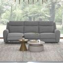 The appearance of Antonius Sofa In Gray designed by Furniture of America in the modern / contemporary interior design. This gray piece of furniture was selected by 1StopBedrooms from Antonius Collection to add a touch of cosiness and style into your home. Sku: CM9985GY-SF-M. Material: Fabric.