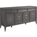The appearance of Appellation Appellation Buffet In Gray designed by Artistica Home in the transitional interior design. This gray piece of furniture was selected by 1StopBedrooms from Appellation Collection to add a touch of cosiness and style into your home. Sku: 2200-852. Material: Wood.