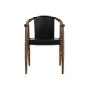 Aran Dining Armchair In Onyx
