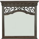 The appearance of Arbor Place Landscape Mirror designed by Liberty in the traditional interior design. This brown piece of furniture was selected by 1StopBedrooms from Arbor Place Collection to add a touch of cosiness and style into your home. Sku: 575-BR51. Material: Wood.
