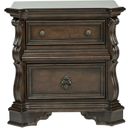 The appearance of Arbor Place Nightstand designed by Liberty in the traditional interior design. This brown piece of furniture was selected by 1StopBedrooms from Arbor Place Collection to add a touch of cosiness and style into your home. Sku: 575-BR61. Material: Wood.