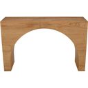 The appearance of Archimedes 48 Inch Sofa Console Table In Oak designed by Jofran in the modern / contemporary interior design. This oak piece of furniture was selected by 1StopBedrooms from Archimedes Collection to add a touch of cosiness and style into your home. Sku: 2430-4. Material: MDF.