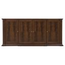 The appearance of Archives Buffet In Dark Wood designed by Hooker in the traditional interior design. This dark wood piece of furniture  was selected by 1StopBedrooms from Archives Collection to add a touch of cosiness and style into your home. Sku: 6123-75900-89. Material: Walnut Veneer.