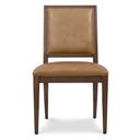 The appearance of Archives Leather Side Chair In Brown designed by Hooker in the traditional interior design. This brown piece of furniture  was selected by 1StopBedrooms from Archives Collection to add a touch of cosiness and style into your home. Sku: 6123-75710-89. Material: Wood.