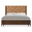 Archives Queen Leather Bed In Brown