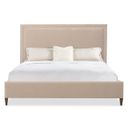 Archives Queen Upholstered Bed In Beige