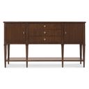 The appearance of Archives Server In Dark Wood designed by Hooker in the traditional interior design. This dark wood piece of furniture  was selected by 1StopBedrooms from Archives Collection to add a touch of cosiness and style into your home. Sku: 6123-75907-89. Material: Oak Veneer.