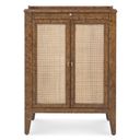 Archives Two-Door Nightstand In Medium Wood