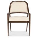 The appearance of Archives Upholstered Arm Chair In Beige designed by Hooker in the traditional interior design. This beige piece of furniture  was selected by 1StopBedrooms from Archives Collection to add a touch of cosiness and style into your home. Sku: 6123-75500-89. Material: Wood.