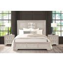 The appearance of Argenthart Queen Bed In Light Gray designed by Furniture of America in the transitional interior design. This light gray piece of furniture was selected by 1StopBedrooms from Argenthart Collection to add a touch of cosiness and style into your home. Sku: FM7368GY-Q-FB;FM7368GY-Q-HB;FM7368GY-R. Bed Type: Panel Bed. Bed Size: Queen. Material: Poplar.